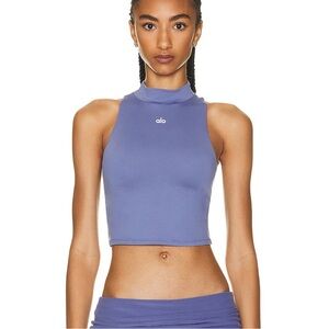 ALO That Shelf Bra Alosoft Tank in Blue - Size Small